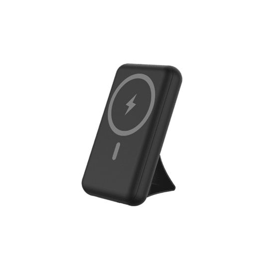 QM10002PQ batería externa Polímero de litio 10000 mAh Cargador inalámbrico Negro