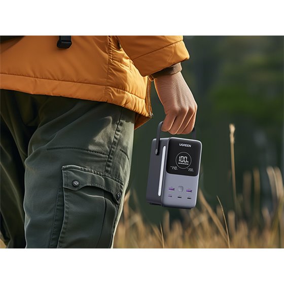 Nexode Power Bank 48000 mAh Litio Gris