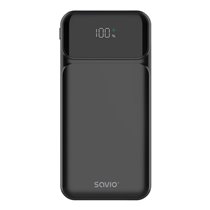 BA-08 batería externa Polímero de litio 1000 mAh Negro