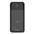 BA-09 batería externa Polímero de litio 37 mAh Cargador inalámbrico Negro
