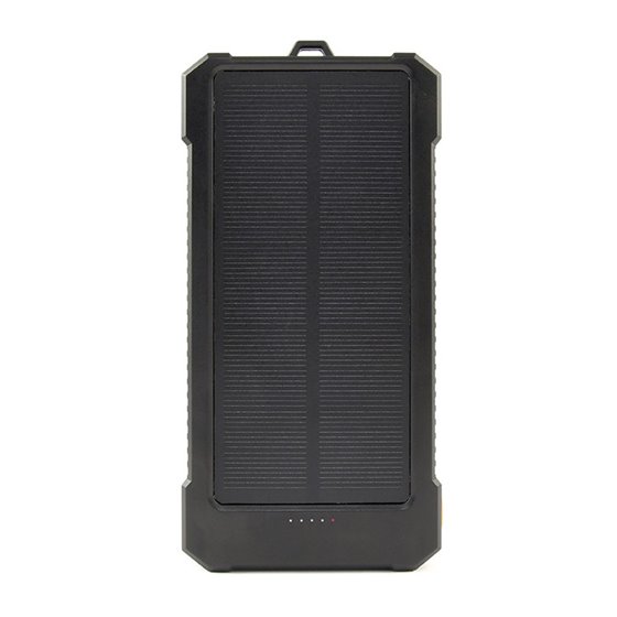 PB10-SOLAR-1 batería externa Polímero de litio 10000 mAh Negro