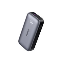 10000mAh Mini Powerbank Quick Charging 30W Gris