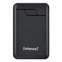 B10000 – Power bank de 10.000 mAh, batería externa portátil, USB-C y 2× USB-A, indicador LED, probada en Alemania, negra
