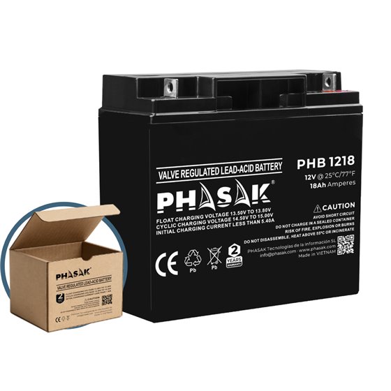 Batería 12V 18Ah – PHB 1218
