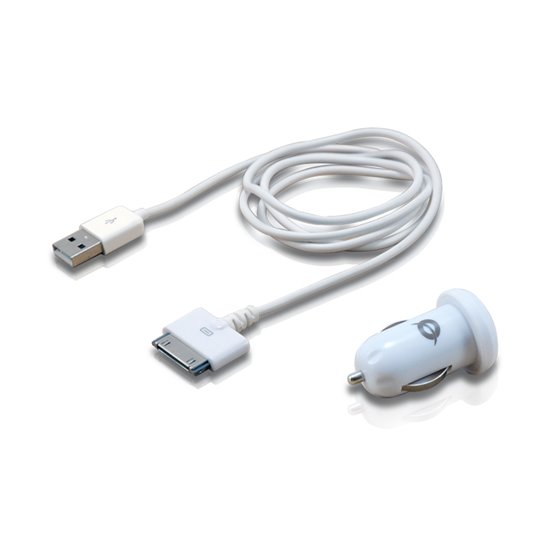 CUSBCAR2ASET cargador de dispositivo móvil Blanco Auto