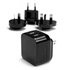 Cargador de Pared USB de 2 Puertos para Tablets Smartphones - Cargador de Alta Potencia para Viajes