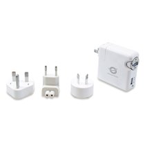 CUSBCHARKIT cargador de dispositivo móvil Cámara digital, Portátil, PDA, Smartphone, Tableta Blanco Corriente alterna, Encendedo