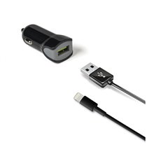 CCUSBLIGHT cargador de dispositivo móvil Universal Negro Encendedor de cigarrillos Auto