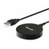 245500 cargador de dispositivo móvil Smartphone Negro USB Cargador inalámbrico Carga rápida Interior