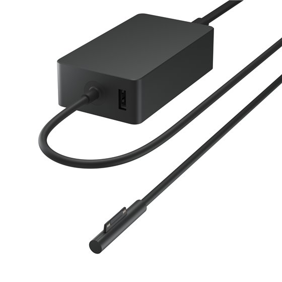 Surface 127W Power Supply Portátil Negro Corriente alterna Interior