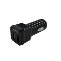 APPUSBCAR24B cargador de dispositivo móvil Negro Auto