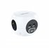 Base de 3 enchufes con 4 USB's (2 USB A + 2 USB-C), con interruptor