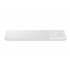Wireless Charger Trio Auriculares, Smartphone, Reloj inteligente Blanco USB Cargador inalámbrico Carga rápida Interior