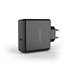 Cargador PD3.0 QC3.0 1 Puerto 1xUSB-C 60W, Negro