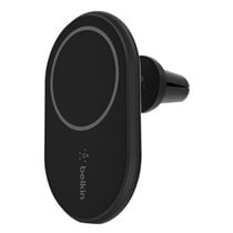 WIC004BTBK-NC cargador de dispositivo móvil Smartphone Negro Encendedor de cigarrillos Cargador inalámbrico Carga rápida Auto