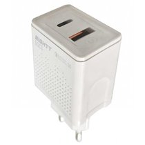 EQC3 cargador de dispositivo móvil Blanco Interior