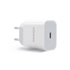 Cargador USB-C P?3.0 1 Puerto 1x USB-C 20 W, Blanco