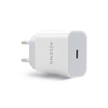 Cargador USB-C P?3.0 1 Puerto 1x USB-C 20 W, Blanco