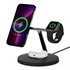 WIZ017vfBK Auriculares, Smartphone, Reloj inteligente Negro Corriente alterna Cargador inalámbrico Carga rápida Interior