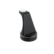 Base de Carga Inalámbrica para Apple Watch y iPhone/Smartphone, Negro