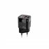 Cargador de Pared USB-C/PD + USB-A/QC 20W, Negro