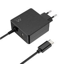 EW3978 cargador de dispositivo móvil Portátil Negro Corriente alterna Carga rápida Interior