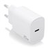 Cargador USB-C PD3.0 1 Puerto 1xUSB-C 20W, Blanco