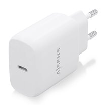 Cargador USB-C PD3.0 1 Puerto 1xUSB-C 25W, Blanco