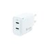 CARGADOR GAN 35W USB-C/USB-C PARED