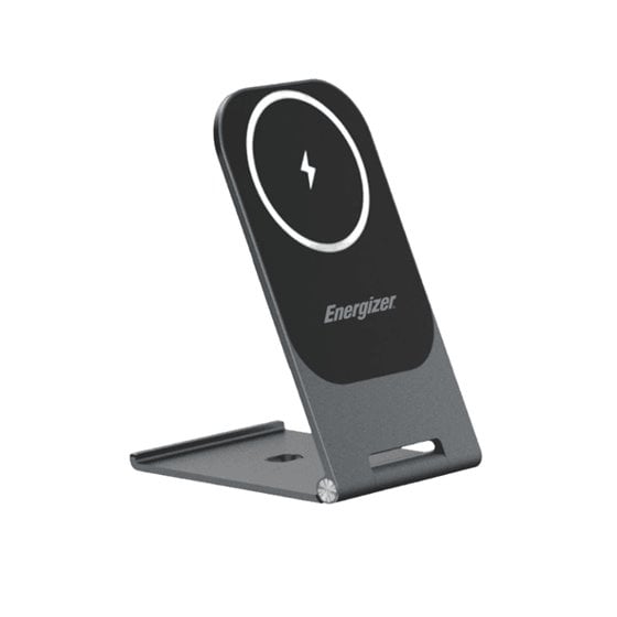 WCP102 cargador de dispositivo móvil Smartphone Aluminio, Negro Cargador inalámbrico Auto