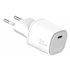 UPTC1USBC25WWH cargador de dispositivo móvil Cámara digital, Micrófono, Smartphone, Teléfono Blanco USB Interior
