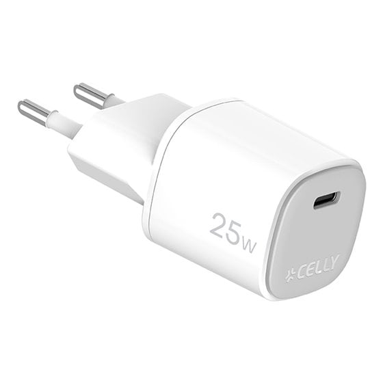 UPTC1USBC25WWH cargador de dispositivo móvil Cámara digital, Micrófono, Smartphone, Teléfono Blanco USB Interior