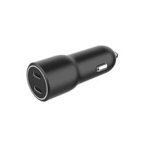 TA-UC-C2PD40-CAR-01 cargador de dispositivo móvil Universal Negro Encendedor de cigarrillos Carga rápida Auto