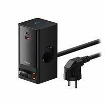 PowerCombo Universal Negro Corriente alterna Carga rápida Interior
