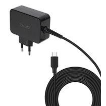 Cargador de portátil GAN USB-C PD 45W, Negro