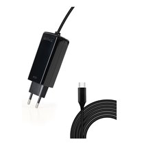 Cargador de portátil GAN USB-C PD 45W, Negro