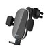MRMA117 cargador de dispositivo móvil Smartphone Negro Cargador inalámbrico Carga rápida Auto