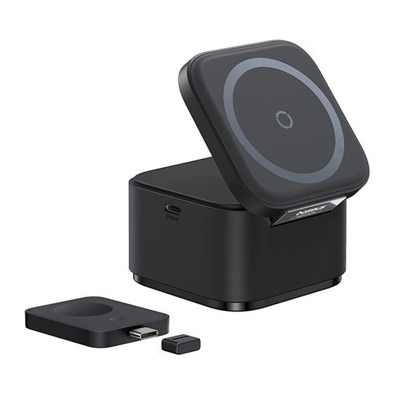 P10264100123-01 cargador de dispositivo móvil Universal Negro USB Cargador inalámbrico Carga rápida Interior