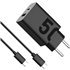TurboPower 50W Universal Negro Corriente alterna Carga rápida Interior