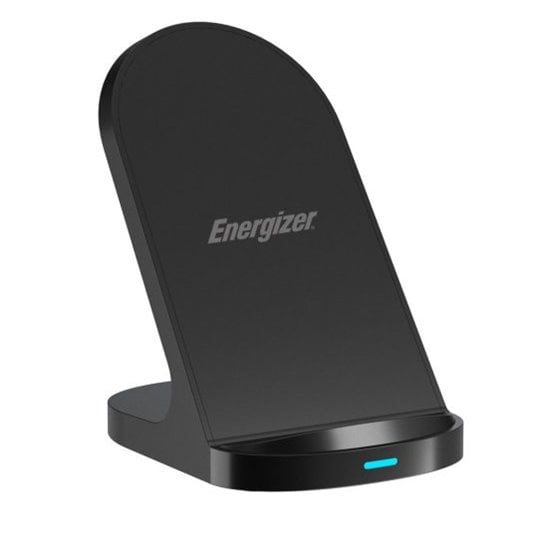 WCP108 cargador de dispositivo móvil Smartphone Negro USB Cargador inalámbrico Carga rápida Interior
