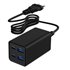TA-UC-2A2C-PD65-01-BK cargador de dispositivo móvil Portátil, Smartphone Negro Corriente alterna Carga rápida Interior