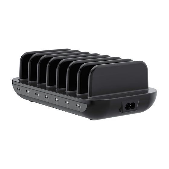 OZUL07B cargador de dispositivo móvil Universal Negro Corriente alterna Carga rápida Interior