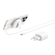 WIA011kqWH Auriculares, Smartphone Blanco USB Cargador inalámbrico Carga rápida Interior