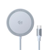 MagFlow Smartphone Gris USB Cargador inalámbrico Auto