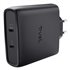 Maxo Cargador GaN USB-C de 2 puertos de 100 W - Blanco