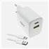 APPUSBWALL35W cargador de dispositivo móvil Universal Blanco Corriente alterna Carga rápida Interior