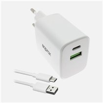 APPUSBWALL35W cargador de dispositivo móvil Universal Blanco Corriente alterna Carga rápida Interior