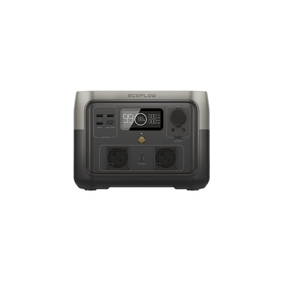 River 2 Max estación de energía portátil Fosfato de hierro-litio (LiFePo4) 6 kg