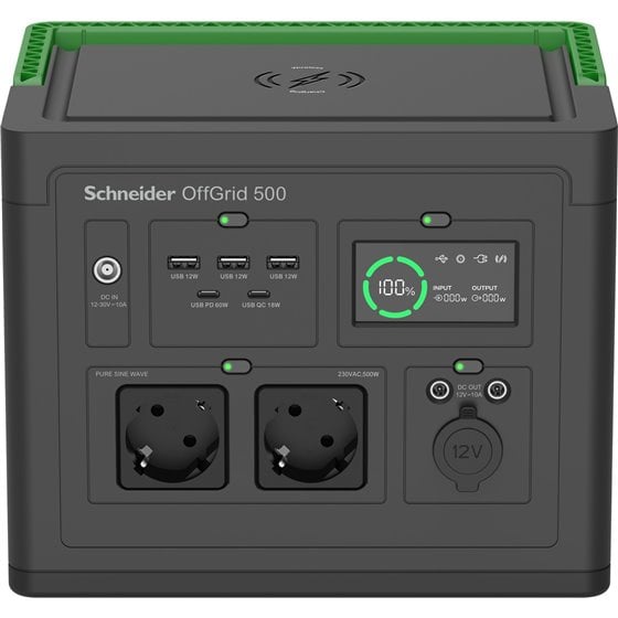 PPS500-GR estación de energía portátil Ión de litio 749 W 5,5 kg