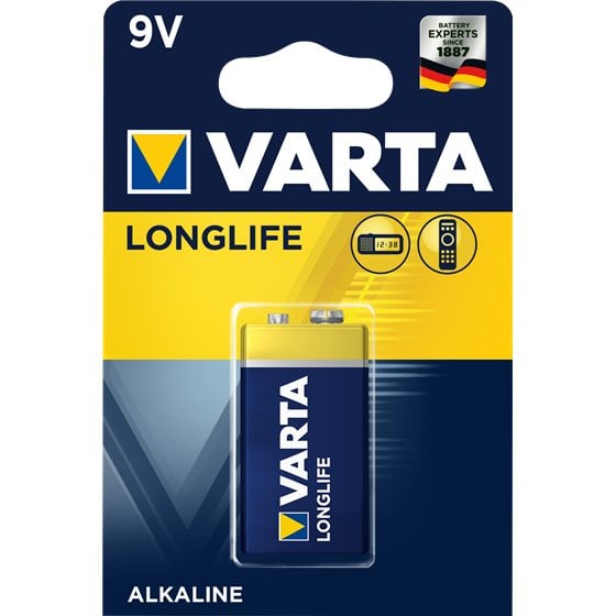 Longlife Extra 9V Batería de un solo uso Alcalino